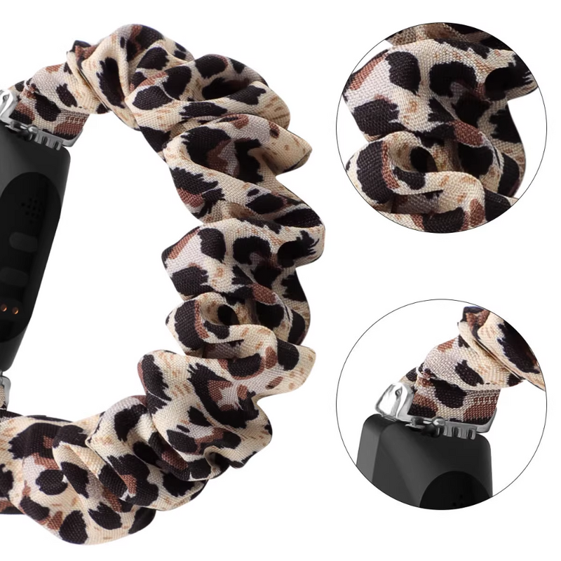 Cargue la imagen en el visor de la galería, Elastic Scrunchie Band for Fitbit Inspire 1 / Inspire HR / Inspire 2 / Inspire 3 – Replacement Strap
