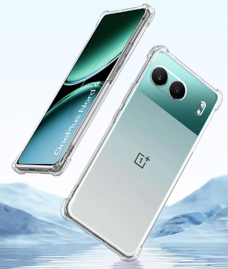 Chargez l&#39;image dans la visionneuse de la galerie, OnePlus 1+Nord 4 - AirPillow Cushion Transparent Soft Clear TPU Four Corners Protective Case - Polar Tech Australia
