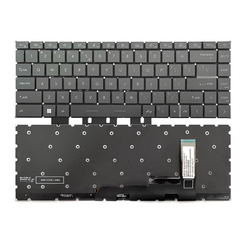 Load image into Gallery viewer, MSI GS66 Stealth GE66 Raider GP66 &amp; Stealth 15M MS-1541 MS-1551 MS-1562 MS-1563 MS-1571 Series - Laptop Keyboard With Backlit US Layout
