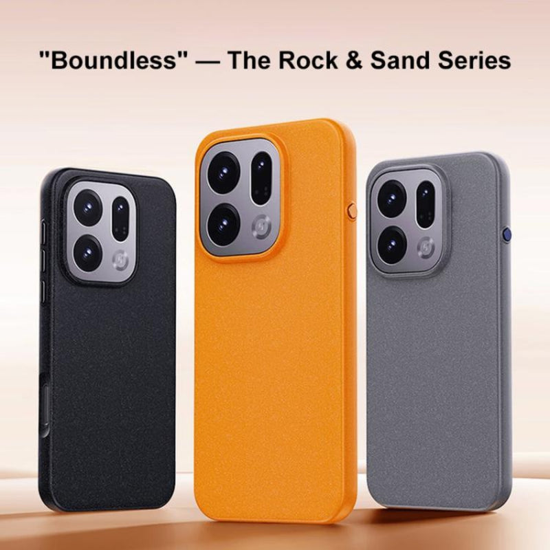 Chargez l'image dans la visionneuse de la galerie, OPPO Find X9 Ultra - Boundless Series Rock Sand Magnetic Phone Case - Polar Tech Australia

