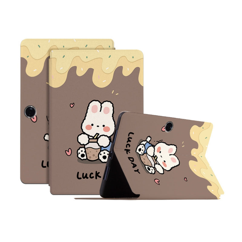 Load image into Gallery viewer, OPPO Pad Neo (OPD2302, OPD2303) - Cute Cartoon Pattern Magnetic Flip Stand Protective Case - Polar Tech Australia
