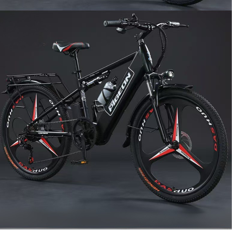 Chargez l&#39;image dans la visionneuse de la galerie, Flying Pigeon 400W 26 inch Wheel Type High Power Mountain Bike Long Range Electric Bike Bicycle
