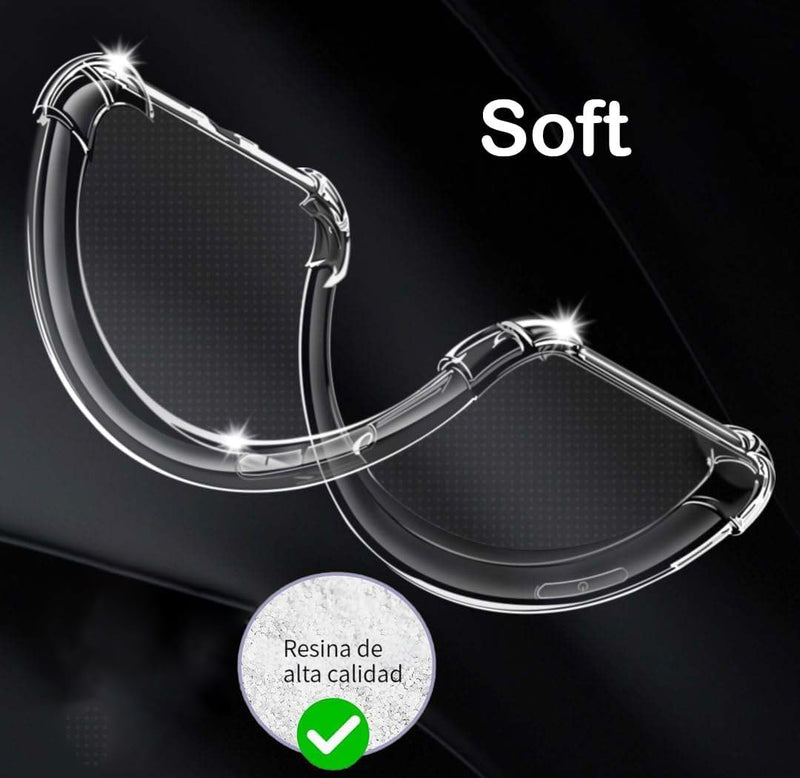 Cargue la imagen en el visor de la galería, Motorola Moto G Stylus 5G 2024 - AirPillow Cushion Transparent Soft Clear TPU Four Corners Protective Case - Polar Tech Australia
