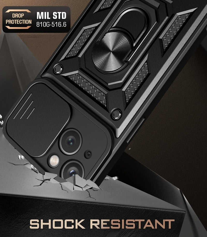 Load image into Gallery viewer, [Magnetic Ring Kickstand][Camera Cover] Motorola Moto Edge 40Pro/Edge Plus 2023/X40/X40 Pro - Shield Shockproof Rugged Heavy Duty Case - Polar Tech Australia
