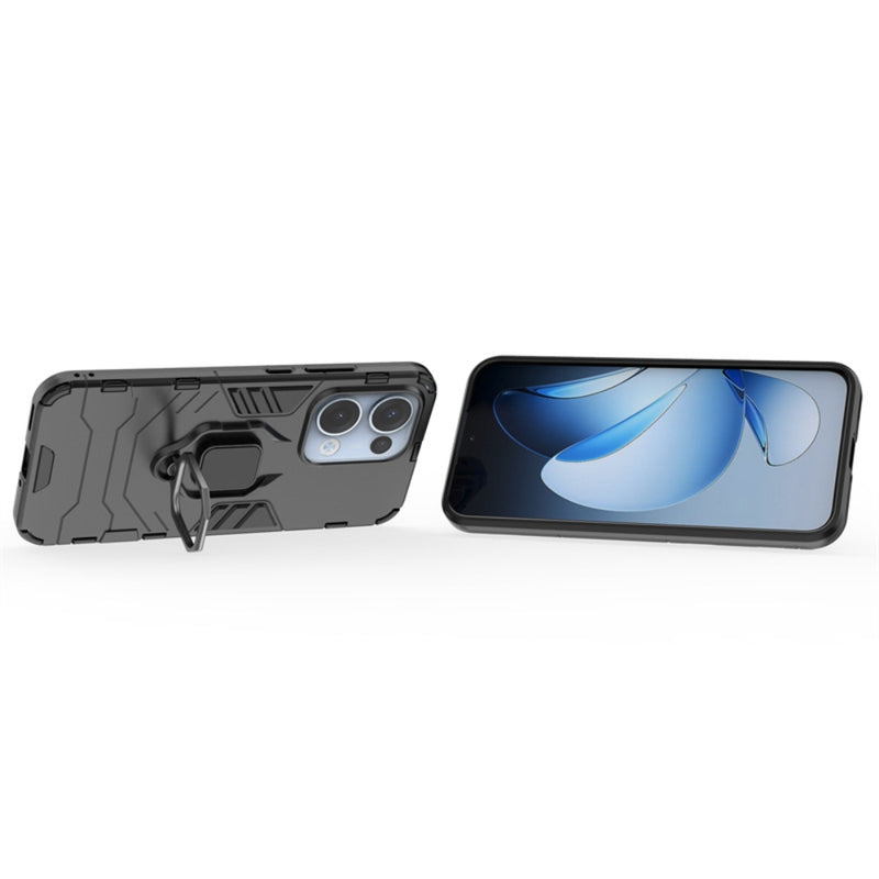Load image into Gallery viewer, OPPO Reno13 Pro 5G (CPH2697) - Heavy Duty Armor Case With Ring Holder Stand - Polar Tech Australia
