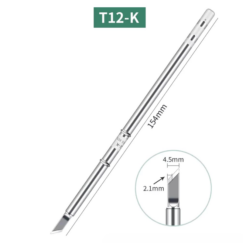 Load image into Gallery viewer, [BXSLLTDT] T12 Soldering Iron Tip with Integrated Heating Core - Polar Tech Australia
