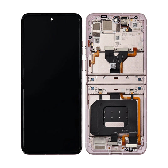 [Inner Screen][With Frame] Motorola Razr 2025 / Razr 60 - AMOLED LCD Touch Digitizer Screen Display Assembly