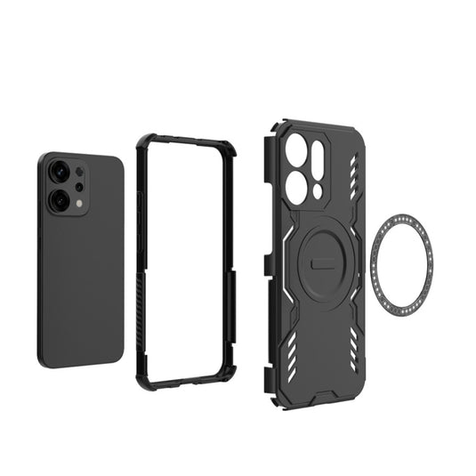 OPPO Reno14 Pro 5G (CPH2739) - Magnetic Armor Phone Case with Cooling Design & Drop Protection - Polar Tech Australia