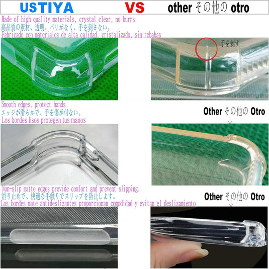 Motorola Moto G51 5G - AirPillow Cushion Transparent Soft Clear TPU Four Corners Protective Case - Polar Tech Australia