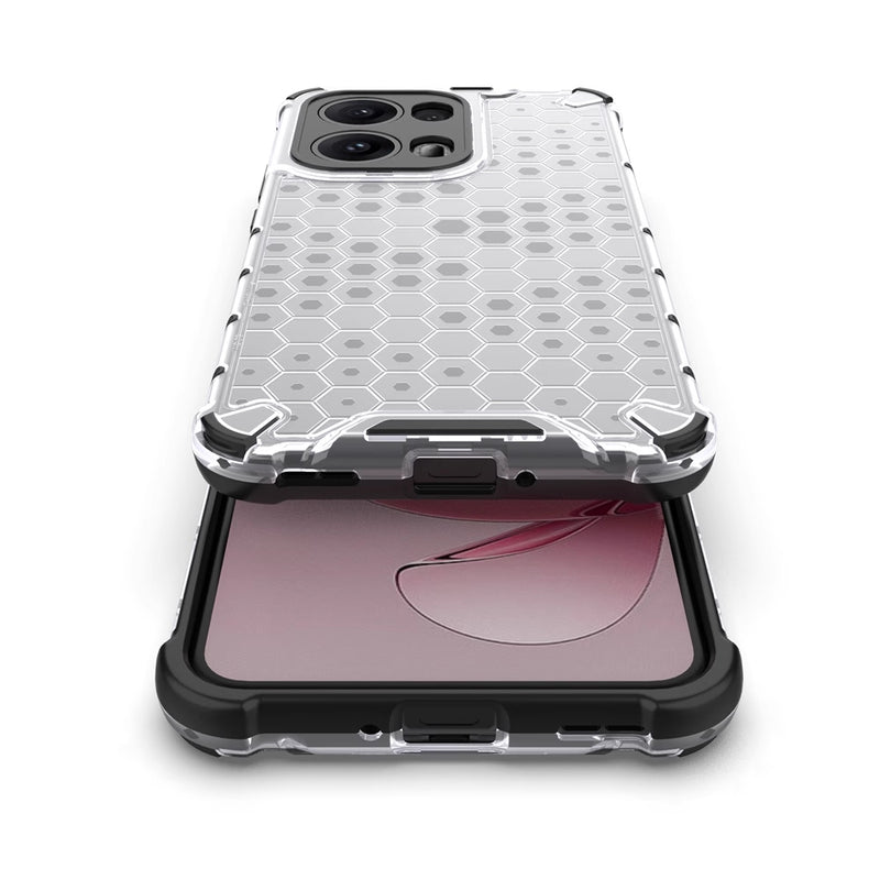 Load image into Gallery viewer, OPPO Reno13 Pro 5G (CPH2697) - Honeycomb Transparent Shockproof Protection Case - Polar Tech Australia
