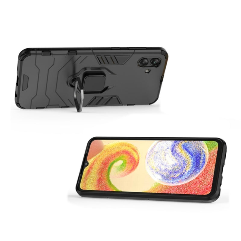 Cargue la imagen en el visor de la galería, Samsung Galaxy A04e (SM-A042) - Heavy Duty Armor Case With Ring Holder Stand
