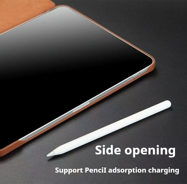 Cargue la imagen en el visor de la galería, Apple iPad Pro 11-inch 4th Gen (2022) Genuine Leather Full-protection Shockproof Case - Polar Tech Australia
