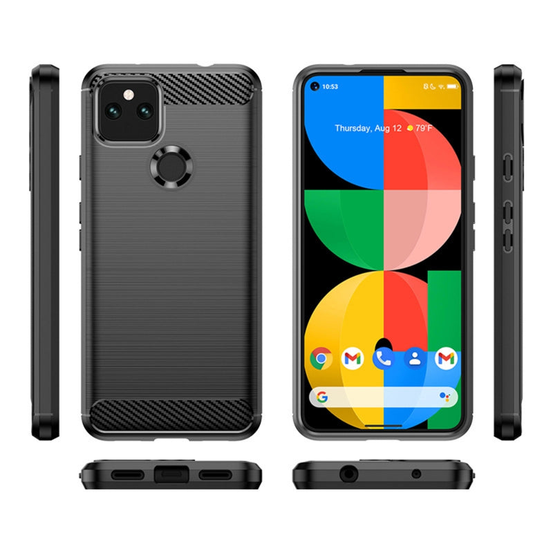 Cargue la imagen en el visor de la galería, Google Pixel 5A 5G - Heavy Duty Rugged Anti Knock Back Cover

