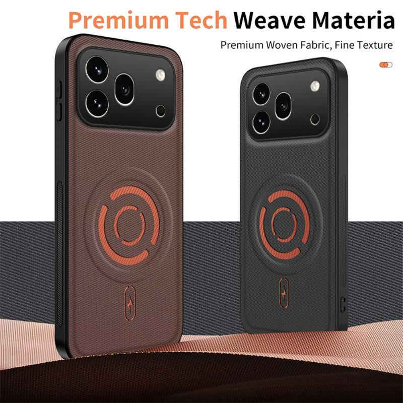 Cargue la imagen en el visor de la galería, Honor 600 - Tech Fabric Texture Magnetic PC Hybrid TPU Phone Case
