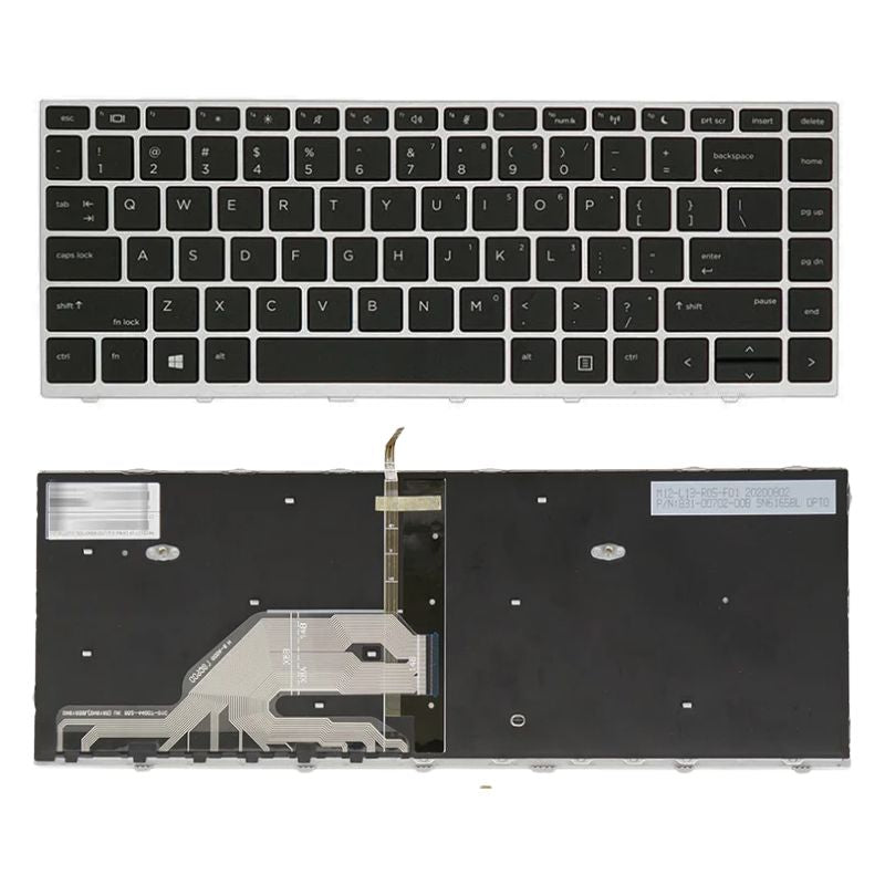 Load image into Gallery viewer, HP HSN-Q04C 06 08 ZHAN 66 Pro G1 640 645 G4 440 430 445 G5 Series - Laptop Keyboard With Back Light US Layout - Polar Tech Australia

