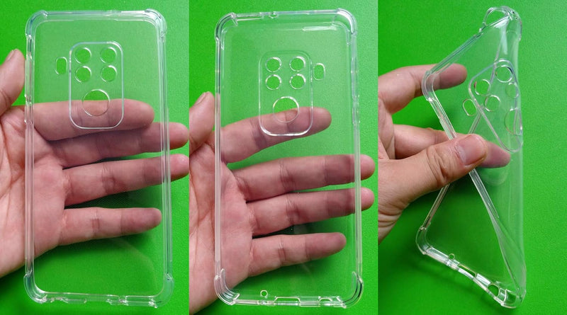 Cargue la imagen en el visor de la galería, Motorola Moto One Zoom - AirPillow Cushion Transparent Soft Clear TPU Four Corners Protective Case - Polar Tech Australia
