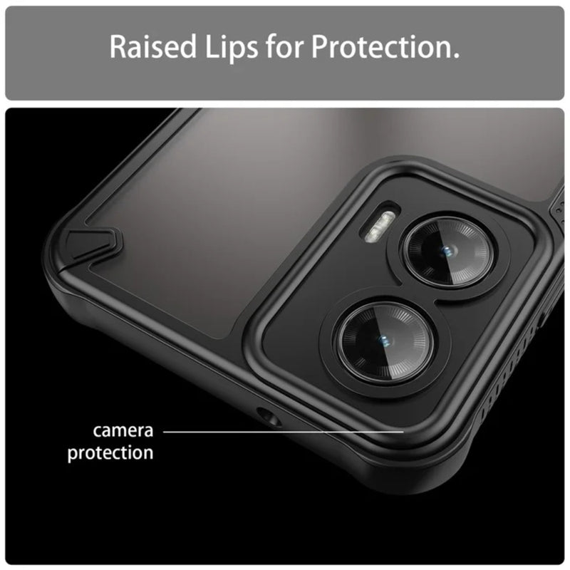 Cargue la imagen en el visor de la galería, Motorola Moto G75 - Armor Precise Hole PC Hybrid TPU Phone Case - Polar Tech Australia
