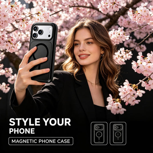 Apple iPhone 18 Pro Max - Silicone Magnetic Anti-drop Protective Phone Case