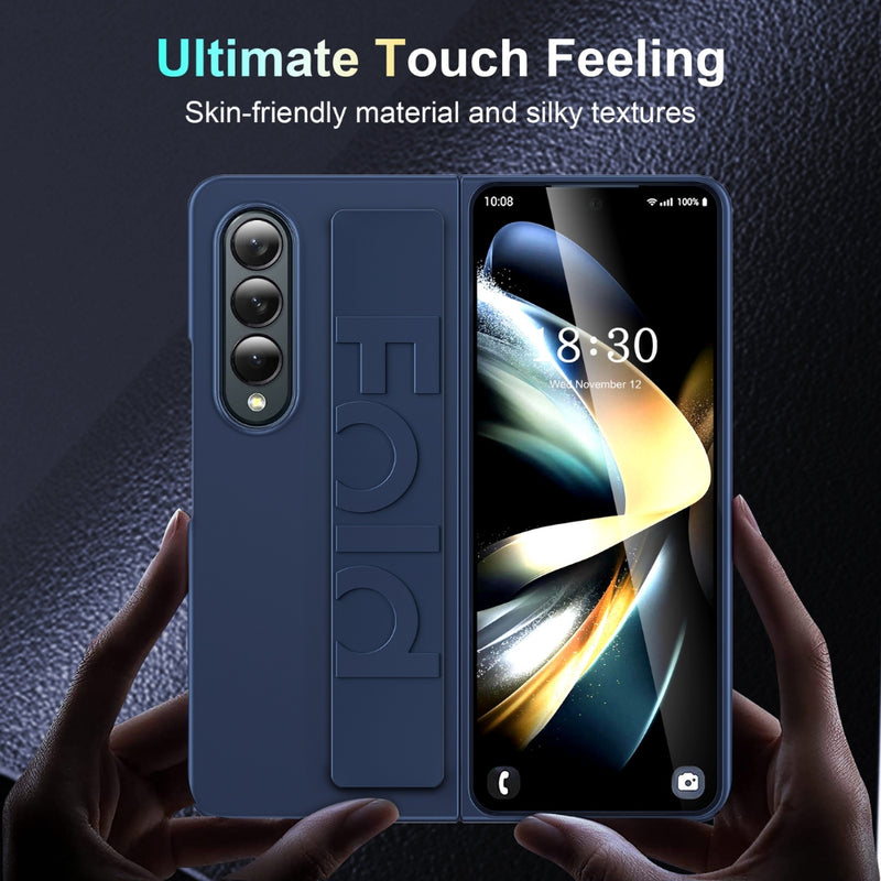 Chargez l&#39;image dans la visionneuse de la galerie, Samsung Galaxy Z Fold 3 (SM-F926) - Silicone Wristband Holder Foldable Phone Case - Polar Tech Australia
