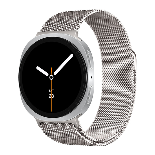 Samsung Galaxy Watch8 Stainless Steel Milanese Loop Magnet Magic Watch Band Strap - Polar Tech Australia