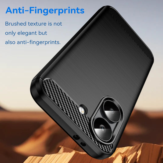 Xiaomi Poco X8 Pro Max - Carbon Fiber Brushed Texture TPU Phone Case - Polar Tech Australia