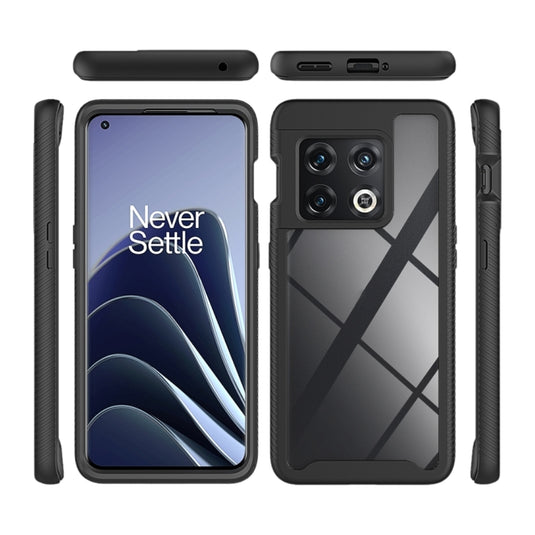 OnePlus 10 Pro - Solid Color Shockproof TPU Clear PC Phone Case