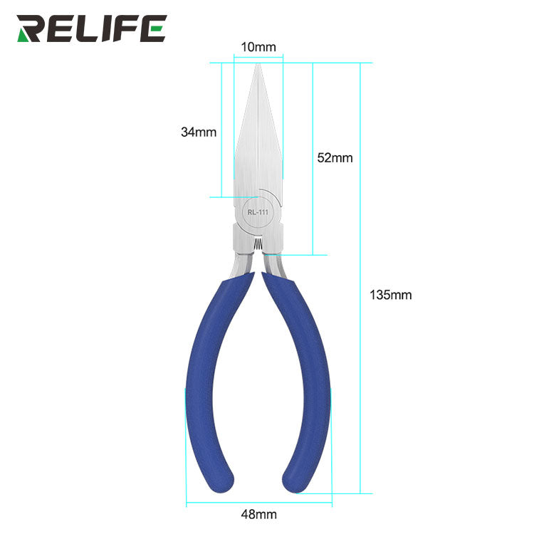 Chargez l&#39;image dans la visionneuse de la galerie, [RL-111] RELIFE Toothless Flat Nose Pliers - Polar Tech Australia
