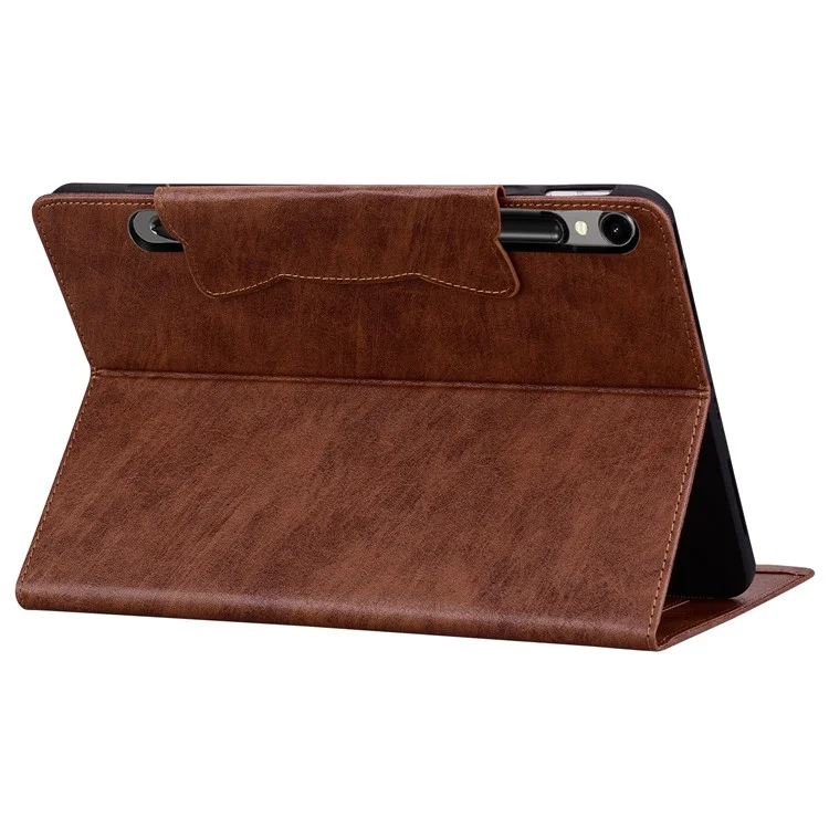 Cargue la imagen en el visor de la galería, [With Card Slot] Samsung Galaxy Tab S10 FE Plus (2025) 13.1“ - Business Full Covered PU Leather Flip Case With Magnetic Clasp - Polar Tech Australia
