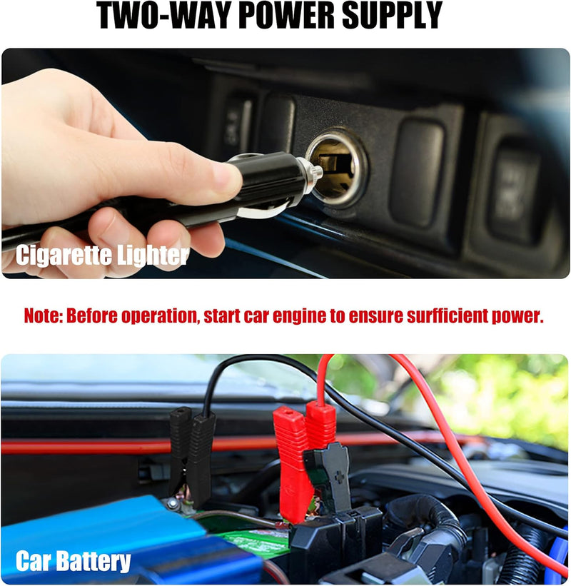 Chargez l&#39;image dans la visionneuse de la galerie, 3 Ton Electric Car Jack 12V Scissor Jack for Sedan and SUV, Portable &amp; Waterproof, LED Light, Safety Features - Polar Tech Australia
