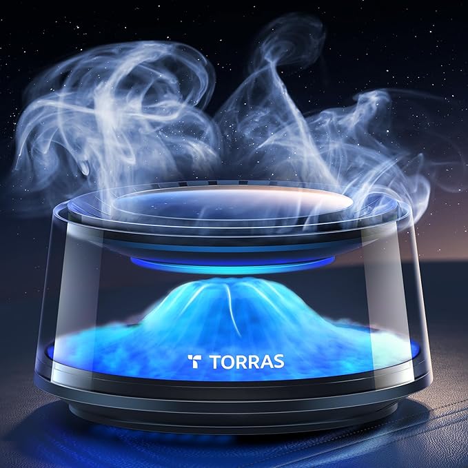 Cargue la imagen en el visor de la galería, [Solar Powered][RGB Light][App Control] Torras Car Perfume Air Freshener Diffuser Landscape View 2025 Version - Polar Tech Australia
