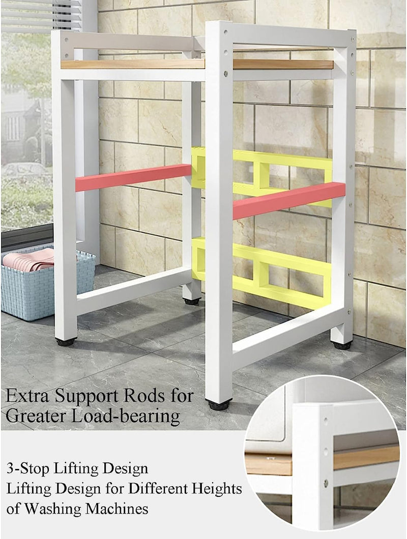 Chargez l'image dans la visionneuse de la galerie, Adjustable Freestanding Washing Machine Dryer Stacking Kit Washer Dryer Stand Shelf Stacker - Polar Tech Australia
