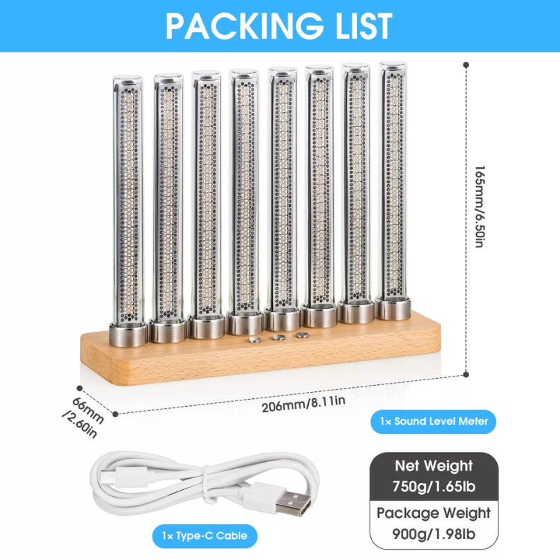 Cargue la imagen en el visor de la galería, Music Spectrum Light VU Meter Analog Glow Tube Level Indicator Pickup Light
