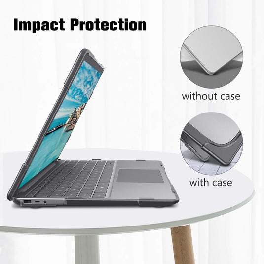 Microsoft Surface Laptop Go 1/2 12.4" Shockproof Heavy Duty Tough Case Cover - Polar Tech Australia