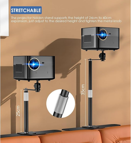 Universal Bed Sofa Backside Aluminum Projector Bed Sofa Holder (Single Screw Mounting Type) - Polar Tech Australia