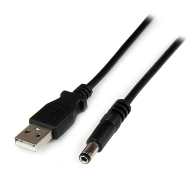 USB 5V-12V Male to DC Power 5.5mm x 2.1mm Barrel Male Connector Adapter Cable - Polar Tech Australia