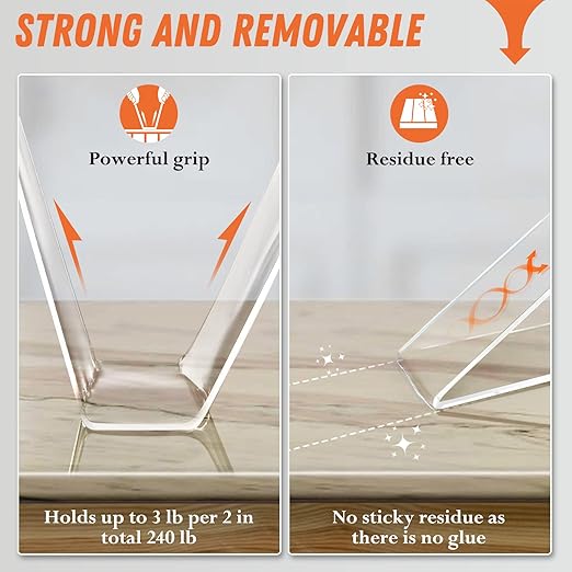 Cargue la imagen en el visor de la galería, [3cm*2mm*3m] Double Sided Tape Heavy Duty Removable Clear &amp; Tough Nano Tape
