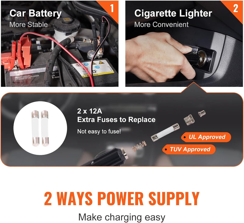 Load image into Gallery viewer, [4 in 1] 5 Ton Electric Car Jack 12V Scissor Jack Lift for Sedan and SUV, Portable &amp; Waterproof, LED Light, Inflatable Pump. Electric Impact Wrench - Polar Tech Australia

