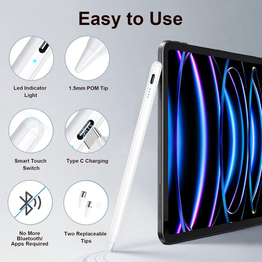 Universal Passive Capacitive Touch Screen Stylus Drawing Note Pen iPhone iPad Android Phone Tablet
