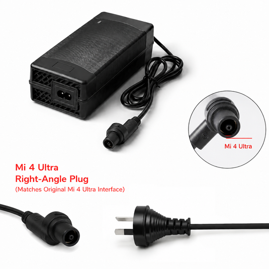 [48V-54.6V/3A][Mi 4 Ultra] Universal Charger For 48V Li-Ion Lithium Battery Pack Electric Scooter EBike AC Power Adapter Charger