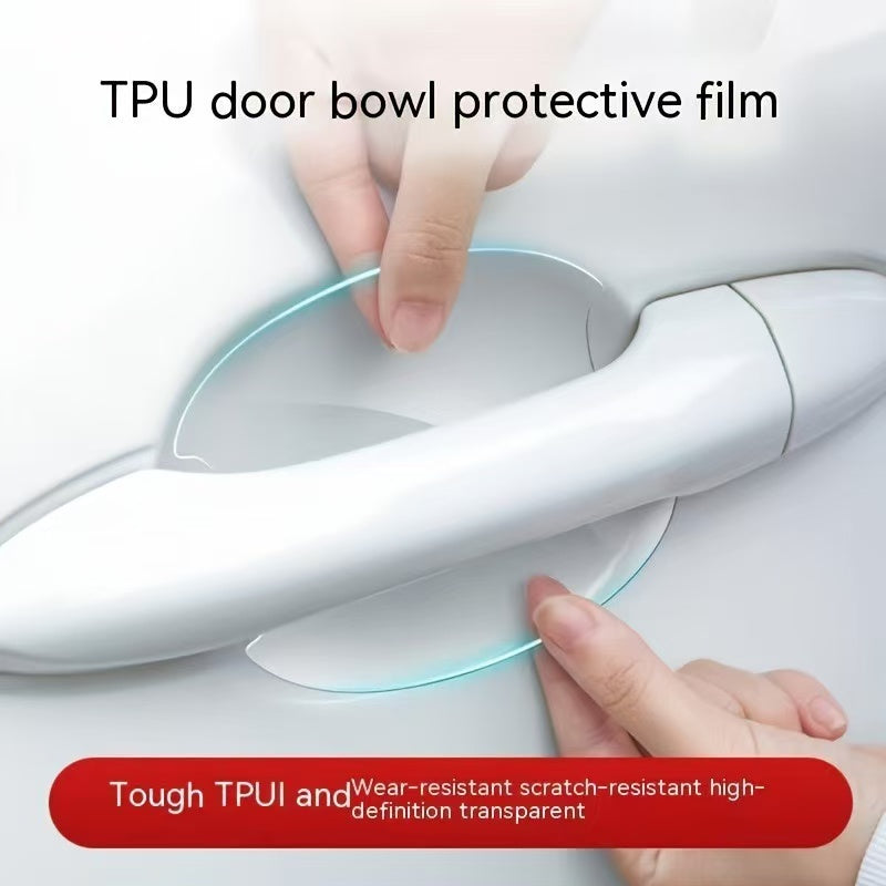 Load image into Gallery viewer, Universal TPU Transparent Door Handle Protective Film – Scratch-Resistant &amp; Self-Adhesive (8 Pcs) - i-Station Mobile Phone &amp; Electronic Device Repair and Accessories
