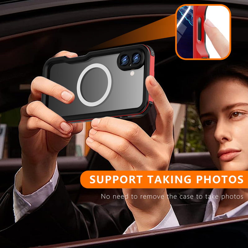 Load image into Gallery viewer, [MagSafe Compatible][DUP Series] Apple iPhone 16 / 16 Plus / 16 Pro / 16 Pro Max Redpepper IP68 Waterproof Heavy Duty Tough Armor Case - Polar Tech Australia
