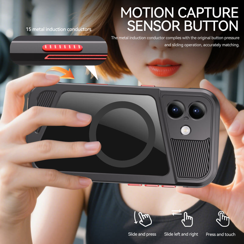 Chargez l'image dans la visionneuse de la galerie, [Magsafe Compatible] [GTM Series][Latest Version] Apple iPhone 17/Air/Pro/Pro Max - Redpepper Shellbox Full Covered Metal Waterproof Heavy Duty Tough Armor Case
