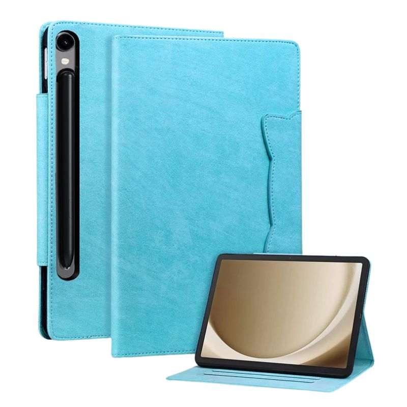 Cargue la imagen en el visor de la galería, [With Card Slot] Samsung Galaxy Tab S10 FE Plus (2025) 13.1“ - Business Full Covered PU Leather Flip Case With Magnetic Clasp - Polar Tech Australia
