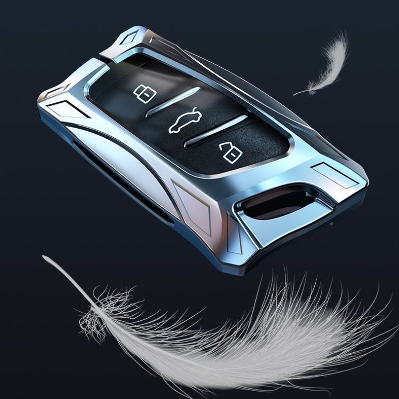 Chargez l&#39;image dans la visionneuse de la galerie, Roewe Mecha Series Zinc Alloy Car Key Fob Case Cover For  RX3, RX5, RX5 Plus, RX5 Max, ERX5, D7, iMAX8, i6, Ei6
