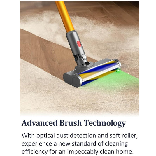[OEM] Dyson V7 / V8 / V10 / V11 /V15 / G5 Vacuum Cleaner - Green Light Hard Floor Soft Roller Brush Cleaner Head Replacement Part - Polar Tech Australia
