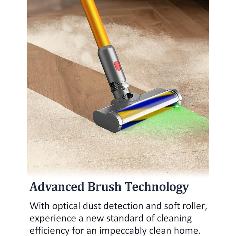 Load image into Gallery viewer, [OEM] Dyson V7 / V8 / V10 / V11 /V15 / G5 Vacuum Cleaner - Green Light Hard Floor Soft Roller Brush Cleaner Head Replacement Part - Polar Tech Australia
