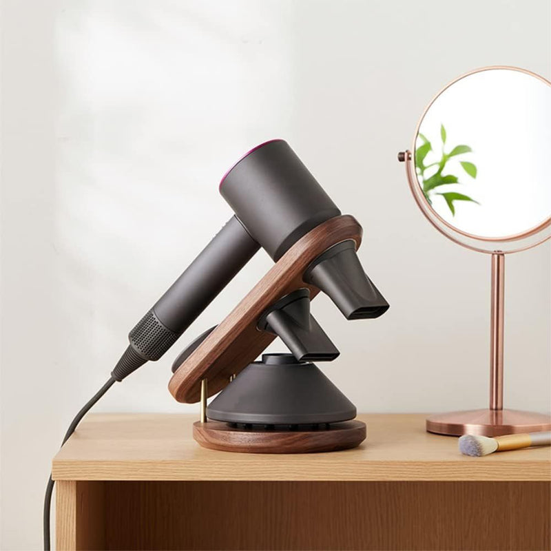 Load image into Gallery viewer, Dyson Supersoni Hair Dryer - Dryer Walnut Stand - Polar Tech Australia
