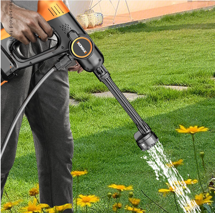 Load image into Gallery viewer, Komax 21V High Power Cordless Wireless High Pressure Car Washing Machine, Cleaning Garden Work Watering Machine
