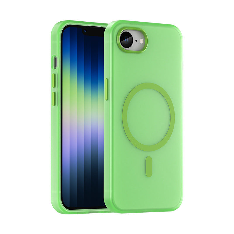 Cargue la imagen en el visor de la galería, [Magsafe Compatible] Apple iPhone 16e Semi-Transparent Full-Protection Matte Shockproof Essentials Series Case - Polar Tech Australia
