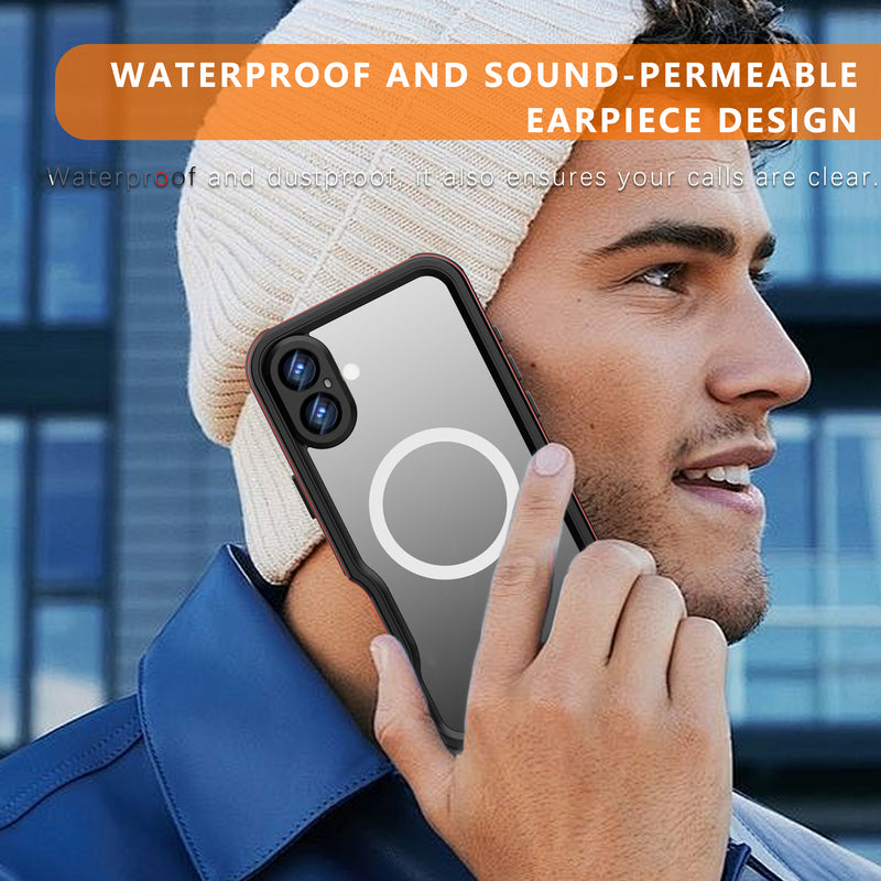 Load image into Gallery viewer, [MagSafe Compatible][DUP Series] Apple iPhone 16 / 16 Plus / 16 Pro / 16 Pro Max Redpepper IP68 Waterproof Heavy Duty Tough Armor Case - Polar Tech Australia
